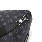RICHPORTS Men's Classic Leather Handbags Simple Casual Crossbody Bags Male Fashion Top Brand Messenger Sling Bags Men's Chest Bags