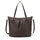 RICHPORTS Checkered Top Brand Luxury Women Handbags Large Capacity Shopping Tote Bags Fashion Famous Design Travel Handle Bags Big Shoulder Totes For Lady