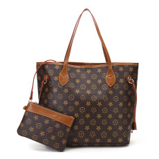 RICHPORTS Handbags for Women Tote Bag Fashion Satchel Purse Set Hobo Shoulder Bags Designer Purses 2PCS PU Top Handle Bag