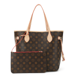 RICHPORTS  Checkered Women Top Famous Designer Leather Handbags Luxury Shoulder Bags Classic Tote For Lady Large Capacity Shopping Travel Handle Totes Bags