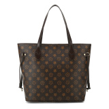 RICHPORTS  Checkered Women Top Famous Designer Leather Handbags Luxury Shoulder Bags Classic Tote For Lady Large Capacity Shopping Travel Handle Totes Bags