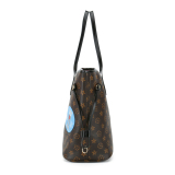 RICHPORTS  Checkered Women Top Famous Designer Leather Handbags Luxury Shoulder Bags Classic Tote For Lady Large Capacity Shopping Travel Handle Totes Bags