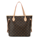 RICHPORTS  Checkered Women Top Famous Designer Leather Handbags Luxury Shoulder Bags Classic Tote For Lady Large Capacity Shopping Travel Handle Totes Bags