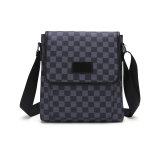 RICHPORTS Men's Crossbody Handbags Top Brand PU Leather Business Briefcase Famous Designer Casual Shoulder Bags Fashion Luxury Messenger Phone Coin Flap