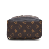 RICHPORTS  Checkered Men's Crossbody Chest Bags Casual Leather Sports Sling Bags Fashion Famous Designer Phones Beslt Bags Purse For Men