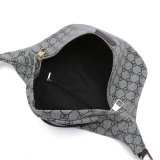RICHPORTS  Checkered Unisex Leather Beslt Bags Chest Bag Female Pu Messenger Handbag Fashion High Quality Shoulder Phone Purse Crossbody Bags