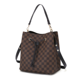 RICHPORTS Women Handbags Set Top Brand Designer Two Pieces Bucket Bags Fashion PU Leather Crossbody Bags Big Capacity Shopping Street Shoulder Bags