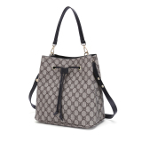 RICHPORTS Women Handbags Set Top Brand Designer Two Pieces Bucket Bags Fashion PU Leather Crossbody Bags Big Capacity Shopping Street Shoulder Bags