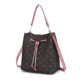 RICHPORTS Women Handbags Set Top Brand Designer Two Pieces Bucket Bags Fashion PU Leather Crossbody Bags Big Capacity Shopping Street Shoulder Bags