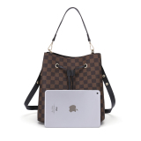 RICHPORTS Women Handbags Set Top Brand Designer Two Pieces Bucket Bags Fashion PU Leather Crossbody Bags Big Capacity Shopping Street Shoulder Bags
