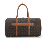 RICHPORTS  Checkered 2025 Hot Handbags Unisex PU Leather Duffles Large Capacity Luggage Bags Women and Men Fashion Travel Bags