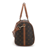 RICHPORTS  Checkered 2025 Hot Handbags Unisex PU Leather Duffles Large Capacity Luggage Bags Women and Men Fashion Travel Bags