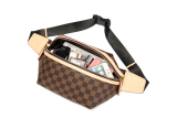 RICHPORTS Women Fanny Bags Wiht Zipper Security Beslt Bags Purse Fashion Famous Designer Belt Bags Colorful Luxury Crossbody Bags