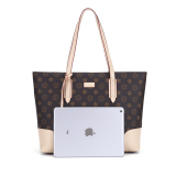 RICHPORTS Women Famous Designer Leather Totes Lady Fashion Street Handbags Two Pieces Large Capacity Shopping Travel Shoulder Bags
