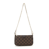 RICHPORTS  Checkered Women Three Pieces Crossbody Bags Lady Fashion Leather Handbags With Coin Purse Luxury Top Brand  Shoulder Bags