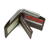 RICHPORTS  Checkered Wallet Unisex Short Leather Horizontal Section New Wave Old Flower Checkerboard Wallet Big-name Wallet Multi-functional Small Wallet