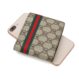 RICHPORTS  Checkered Wallet Unisex Short Leather Horizontal Section New Wave Old Flower Checkerboard Wallet Big-name Wallet Multi-functional Small Wallet