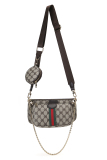 RICHPORTS  Checkered Women Three Pieces Crossbody Bags Lady Fashion Leather Handbags With Coin Purse Luxury Top Brand  Shoulder Bags