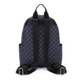 RICHPORTS Fashion Checkered Tote Shoulder Handbags Bag with inner pouch PU Vegan Leather