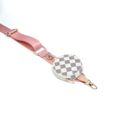 3-in-1 crossbody bag set featuring shoulder bag, crossbody bag and coin purse with stylish checkered pattern