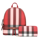 Vintage Print PU Leather Travel Backpack with Matching Wallet

Image Description

This fashion-forward travel backpack features a vintage-inspired print, durable PU leather construction, adjustable shoulder straps, and a spacious interior with polyester lining. Ideal as a laptop backpack, carry-on backpack, or everyday backpack purse for women and men.