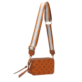 RICHPORTS Women Crossbody Bag Vegan Leather 2-in-1 Stylish Shoulder Purse for Travel with Clutch for Travel Work and Everyday Use Durable Versatile Handbags