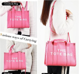 Pink PU tote bag for women with adjustable strap, wearable as a crossbody bag or handbag tote

Stylish PU tote bag for women with crossbody strap

This PU tote bag for women features a structured design, smooth PU leather material, secure zipper closure, and adjustable strap. Ideal as a crossbody bag or handbag tote for daily use.