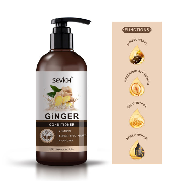 Ginger Conditioner 500ml Sevich GINGER Anti-HairLoss Conditioner Help For Hair Loss Treatment