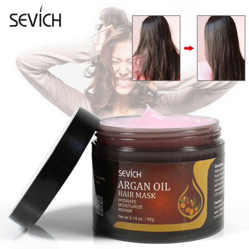80g Argan Oil Hair Mask Repair Damaged Hair Nourishing Hair Mask For Dry Hair