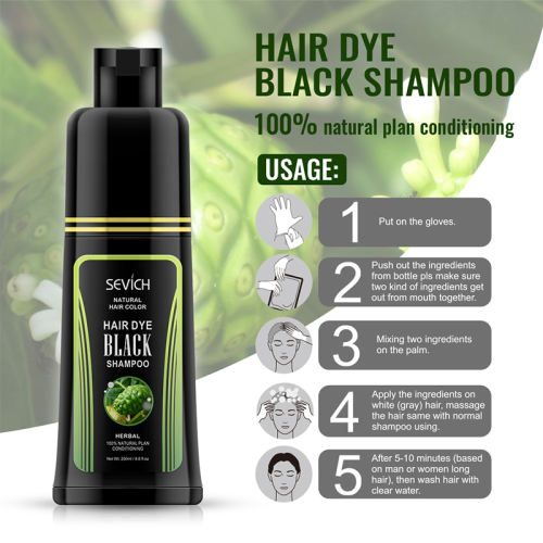Hair Dye Black Shampoo