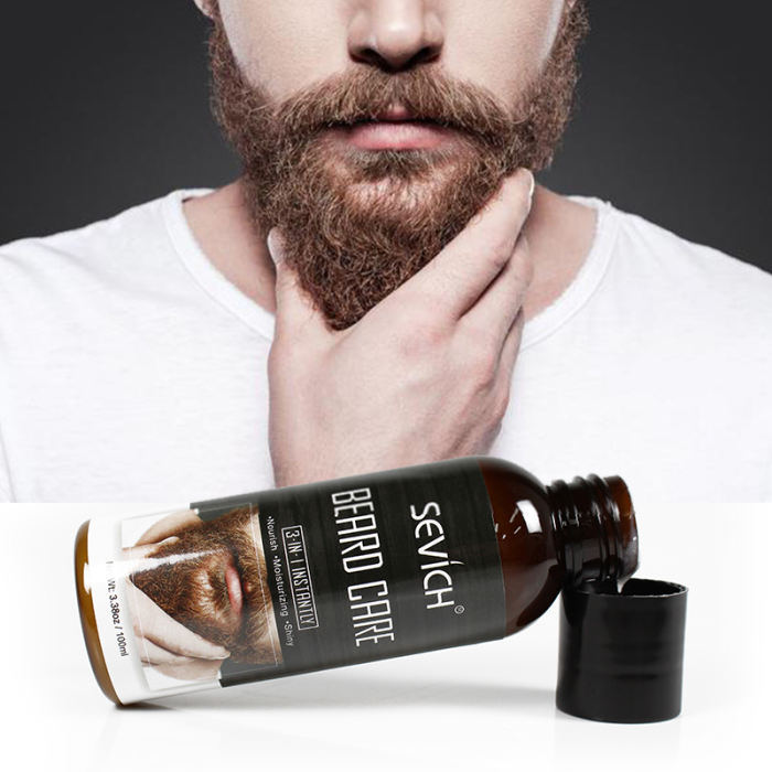 Beard Care Sevich 100ml Beard Care Nourish Beard Conditioner Hair Loss Products Whiskers Conditioner for Moisturizing Beard Styling
