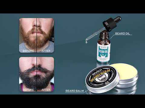 Sevich Natural Beard Conditioner Beard Balm Wax For Beard Smooth Styling