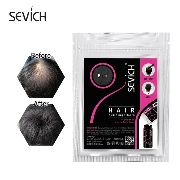 Hair Fiber Refill Bag（10 colors）Building Fibers Hair Loss Concealer Thicken  Powder Hair Care Product Growth Keratin Salon Hair Treatment