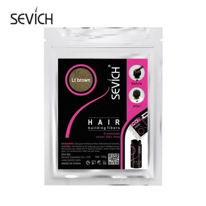 Hair Fiber Refill Bag（10 colors）Building Fibers Hair Loss Concealer Thicken Powder Hair Care Product Growth Keratin Salon Hair Treatment
