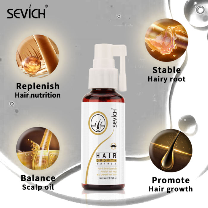 Sevich Anti Hair Loss 50ml Ginger Essential Oil Hair Growth Spray For Men Women Hair loss & growhing treatment
