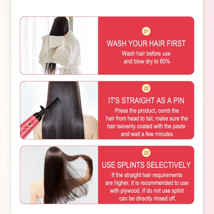 Sevich 150ml Salon Nourishing Fast Smoothing Collagen Hair Straightening Cream for Woman Keratin Hair Treatment Straightening