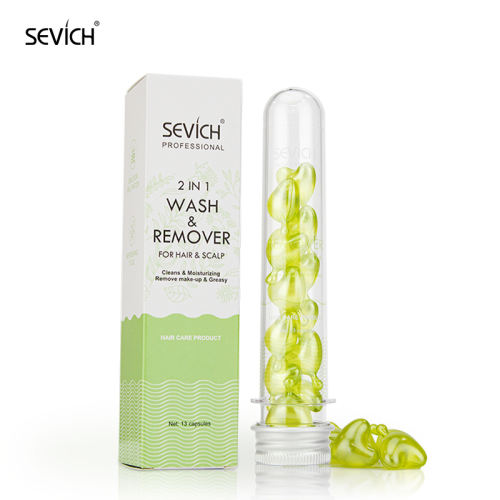 Sevich Natural Scalp Makeup Remover & Cleansing Hair Oil Professional 2 in 1 Wash Scalp Treatment Moisturizing Hair Oil
