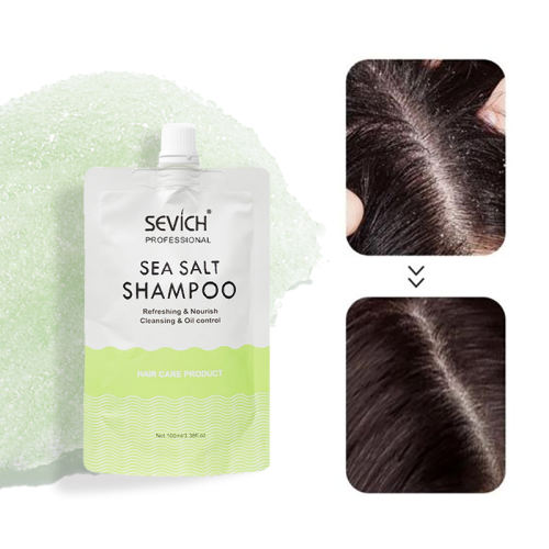 Sevich 100ml Sea Salt Hair Shampoo Unisex Oil Control Hair Treatment Shampoo Professional Cleansing & Smoothing Hair Shampo
