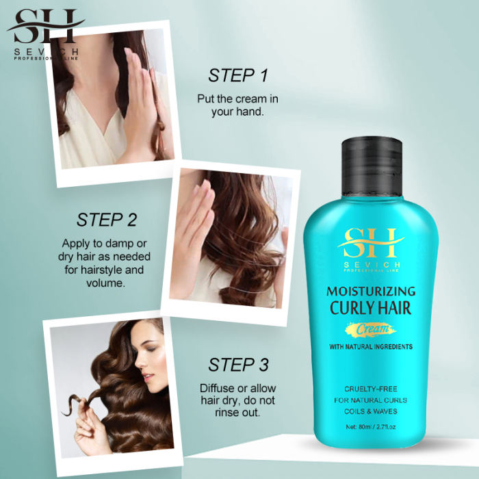 curly hair Deep Moisturizing Natural Hair Cream Styles Bounce Curl Spray Sculpting Boost Hair Conditioner