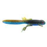 Soft Bait Lures Frog Fadpole 8cm/3.8g Soft Fishing Lure Toads Artificial Silicone Baits For Bass