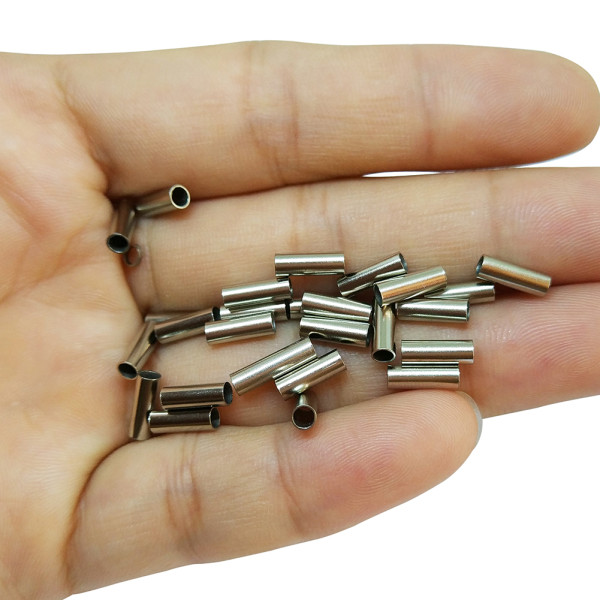 fishing copper crimps for fishing wire