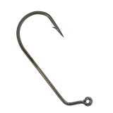 Carbon steel 60 degree jig hook Fishing Hooks  1/0 2/0 3/0 4/0 5/0 6/0 7/0 8/0