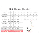 Fishing bait holder hook, High-carbon steel