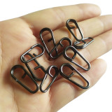 Fishing Split Rings, power Clip Snap, Carp Fishing Accessory ,Stainless Steel