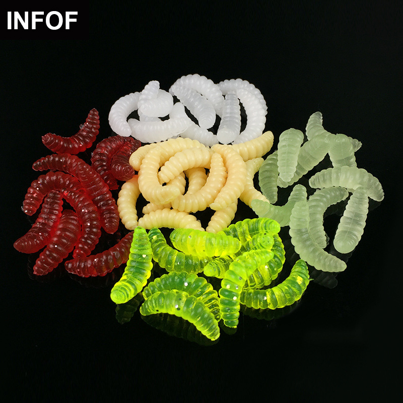 10cm 13cm Softbait Worm Lure Accessory for Saltwater Freshwater Trout Bass  Fishing - China Fishing Lure and Soft Lure price