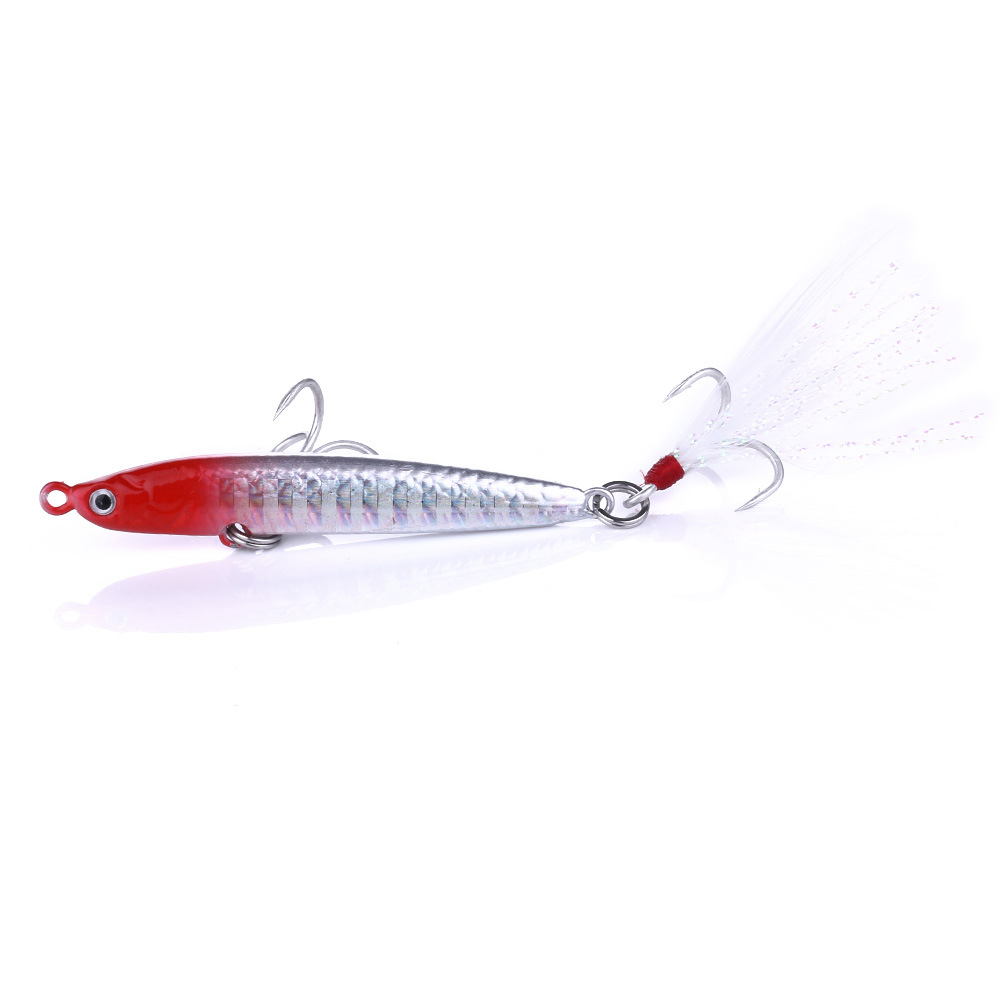 OBSESSION 40g 60g Micro Jig Slow Sinking Jig Lure Hard Metal Fishing Bait  isca Saltwater Artificial Fishing Lure Tackle