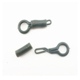 Carp Fishing Back Lead Clips Silicone Sleeves Locking Tube Fishing Convert Lead Weight Sleeves Carp Rig Tackle