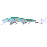 11.5CM 15.7G Group Minnow bait Fishing Lures 3 Hooks Hard Artificial Bait