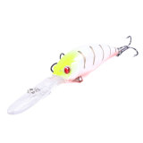10cm-7g Deep Diving Lure Set Minnow Wobbler with Sharp Hook Hard Bait for Bass Pike Carp Pesca Fishing Tackle