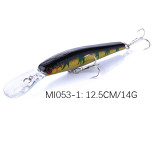 Minnow Fishing Lure 12.5cm 14g Topwater Hard Bait Wobbler Jig Bait Crankbait Carp Striped bass Pesca Fishing tackle SwimBait